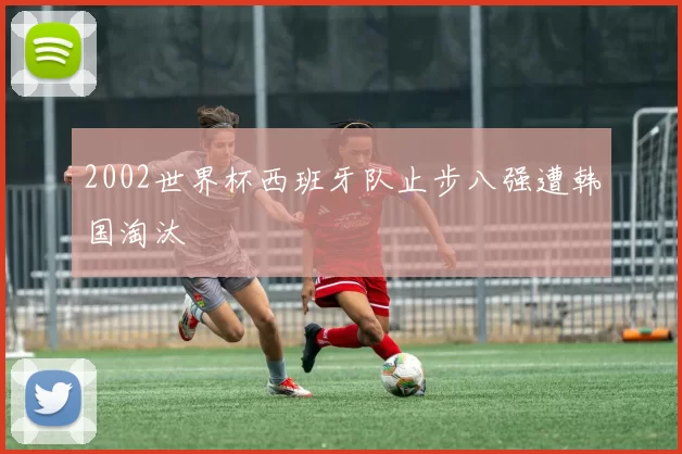 2002世界杯西班牙队止步八强遭韩国淘汰