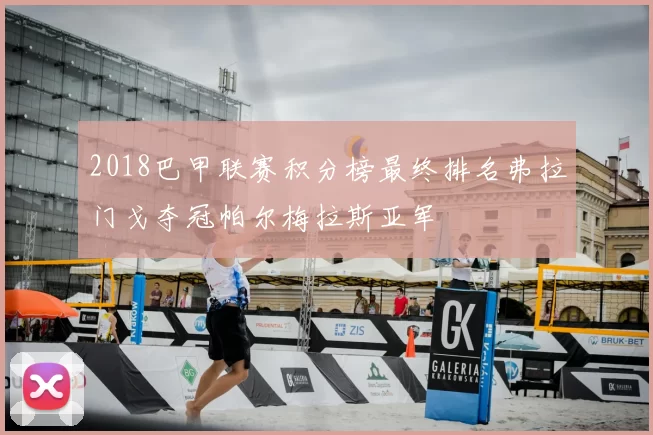 2018巴甲联赛积分榜最终排名弗拉门戈夺冠帕尔梅拉斯亚军